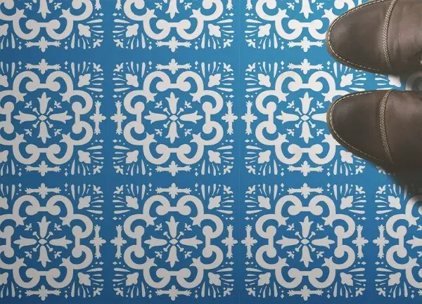 Alfombra de vinilo Fichas portuguesas