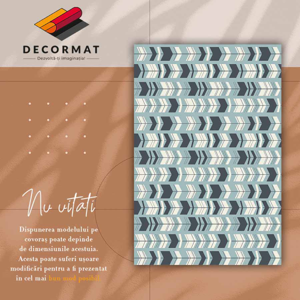 Alfombra pvc Flechas indias