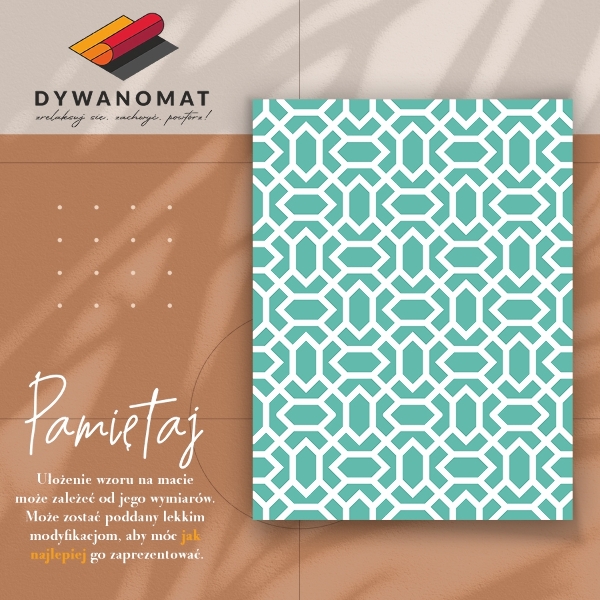 Alfombra pvc Patrón amado