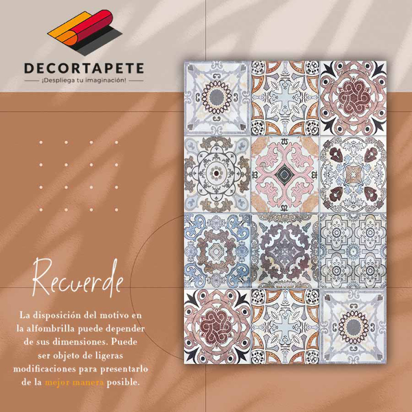 Alfombra vinilo cocina Fichas portuguesas