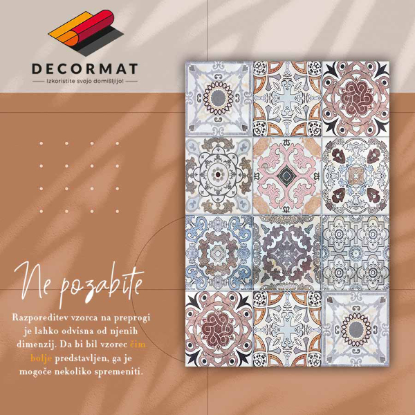 Alfombra vinilo cocina Fichas portuguesas