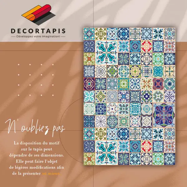 Alfombra vinilo Patrón portugués