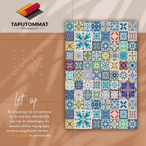 Alfombra vinilo Patrón portugués
