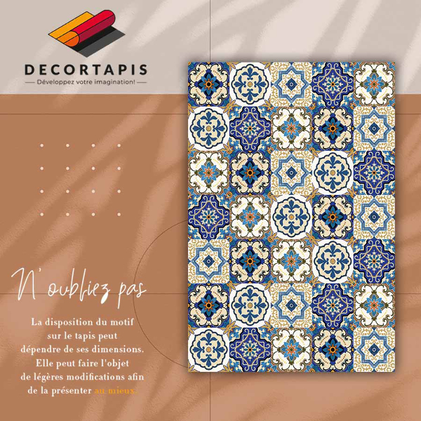 Alfombra vinilo cocina Fichas portuguesas
