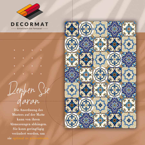Alfombra vinilo cocina Fichas portuguesas