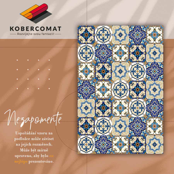 Alfombra vinilo cocina Fichas portuguesas