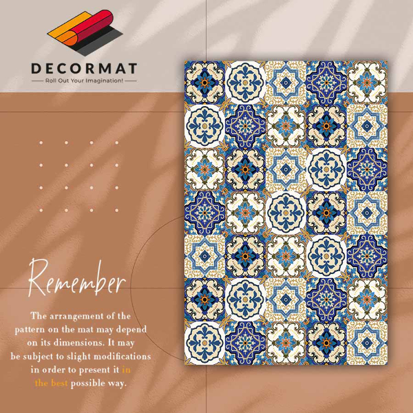 Alfombra vinilo cocina Fichas portuguesas