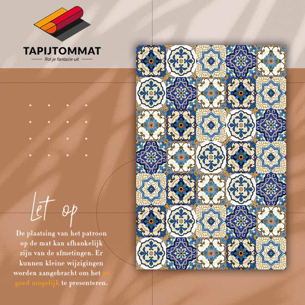 Alfombra vinilo cocina Fichas portuguesas