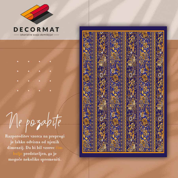 Alfombra vinílica Vintage Paisley