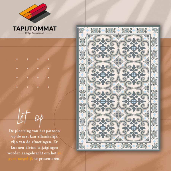 Alfombra vinílica Patrón de talaver
