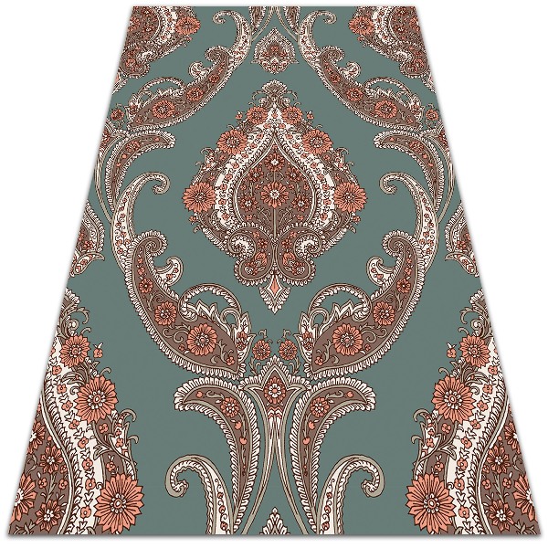 Alfombra para exterior Paisley vintage