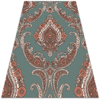 Alfombra para exterior Paisley vintage