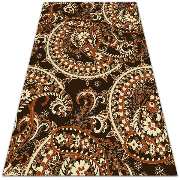 Alfombra exterior Paisley retro