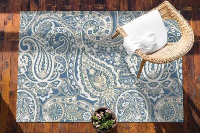 Alfombra vinílica exterior Paisley persa