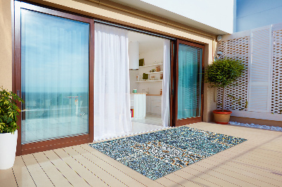 Alfombra terraza Mosaico de mandala