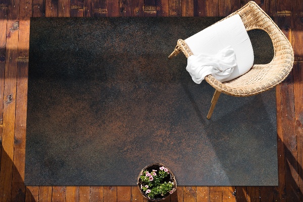 Alfombra exterior Chapa oxidada