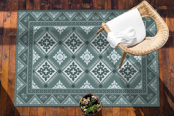 Alfombra exterior Geometría y adornos