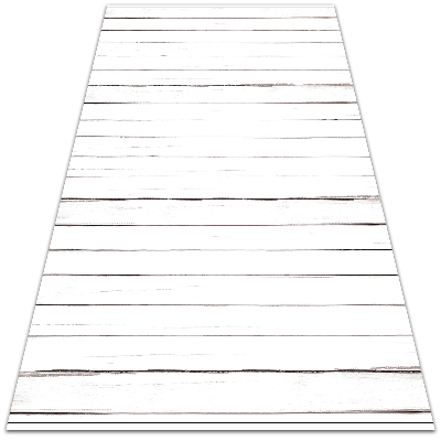 Alfombra exterior Viejas tablas blancas