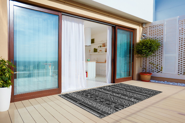Alfombra para exterior Pequeños diamantes