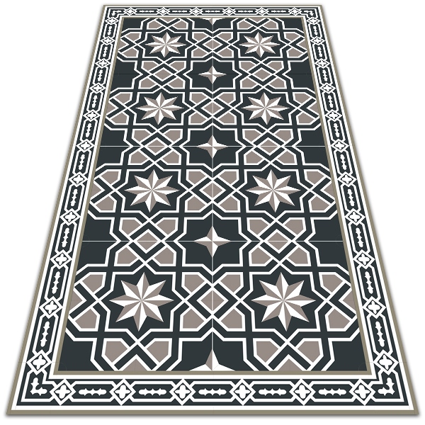 Alfombra vinílica exterior Rosa de los vientos