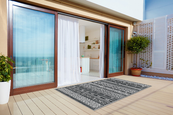 Alfombra exterior Patrón de textura