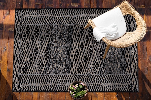 Alfombra vinílica exterior Mezcla de diseños