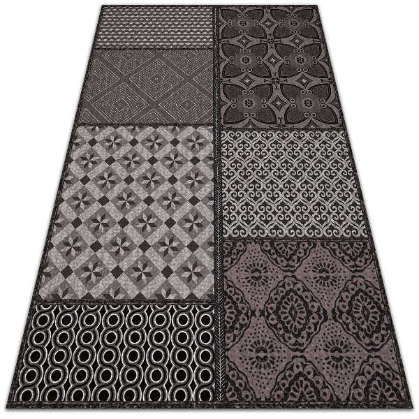 Alfombra exterior Combinación de varios diseños