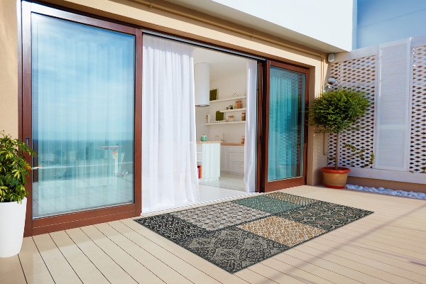 Alfombra terraza Varias texturas