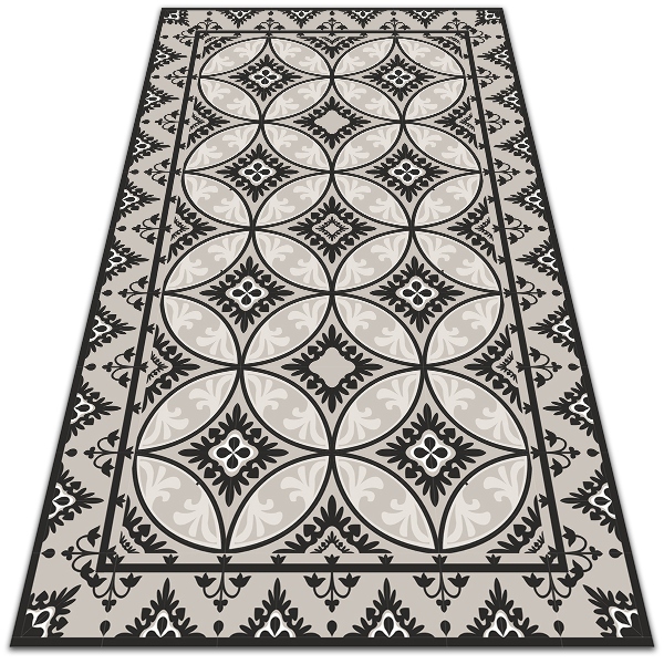 Alfombra terraza Círculo vintage