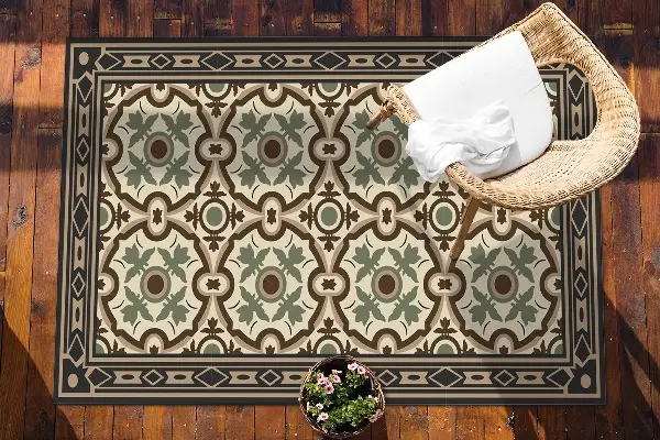 Alfombra exterior Patrones ovales