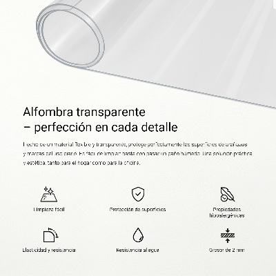 Vidrio blando para escritorio