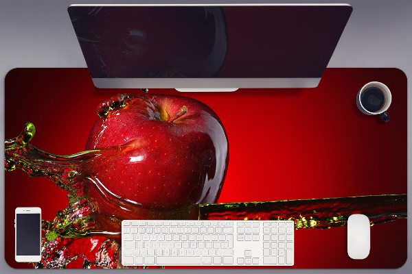 Alfombrilla escritorio Manzana roja