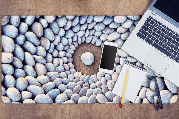 Alfombrilla escritorio Un círculo de piedras