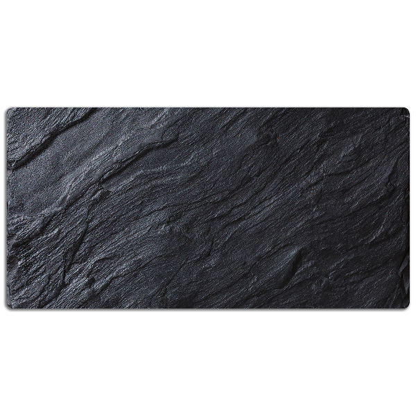 Alfombrilla escritorio Mármol negro