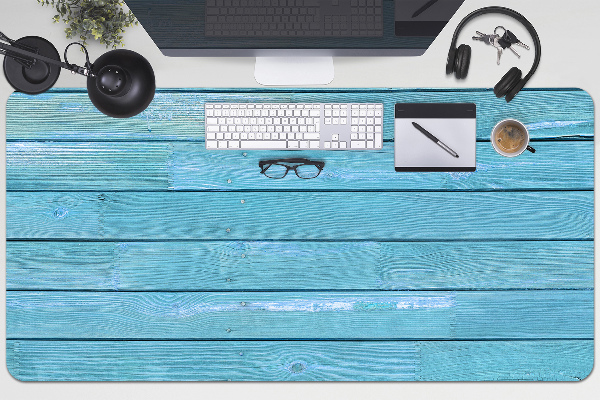 Alfombrilla para escritorio Tablas azules