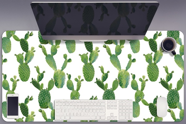 Alfombrilla escritorio Cactus pintados