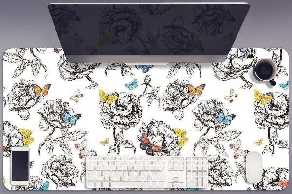 Alfombrilla escritorio Mariposas