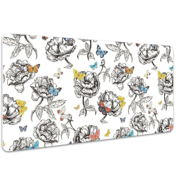 Alfombrilla escritorio Mariposas