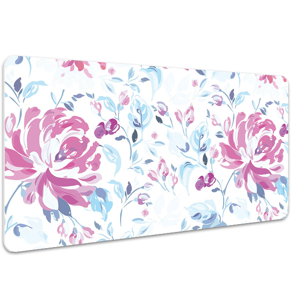 Alfombrilla para escritorio Flores moradas