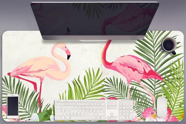 Protector de escritorio Dos flamencos