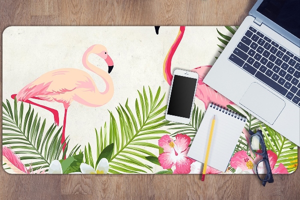Protector de escritorio Dos flamencos