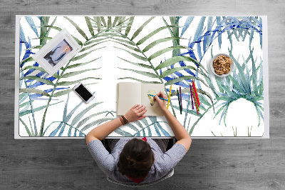 Alfombrilla escritorio Hojas tropicales