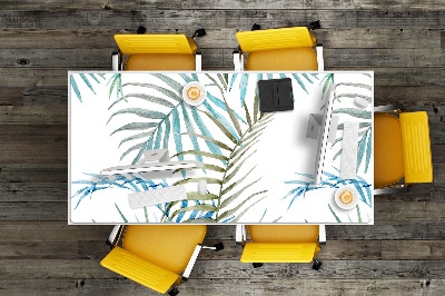 Alfombrilla escritorio Hojas tropicales