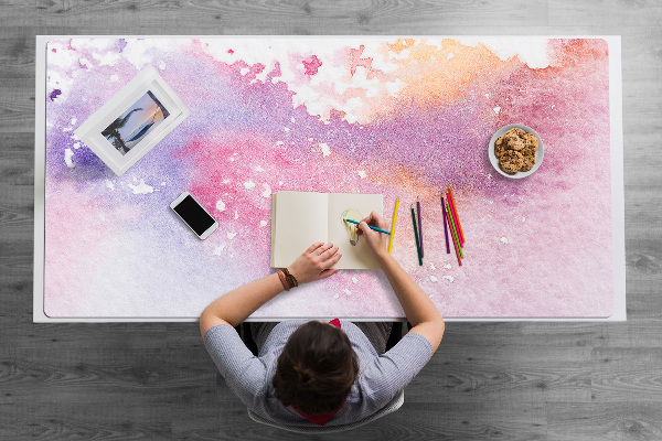Alfombrilla escritorio Manchas de dulces