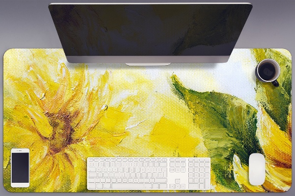 Protector de escritorio Girasoles