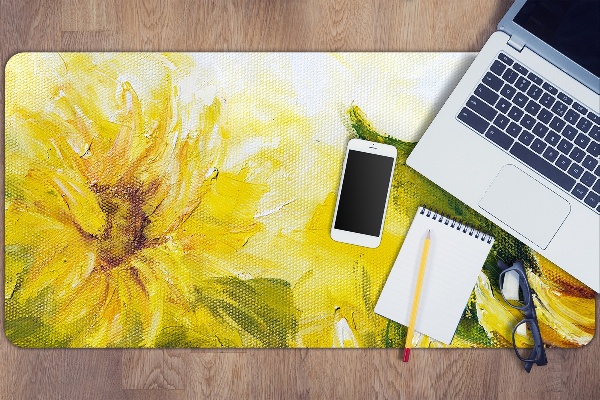Protector de escritorio Girasoles