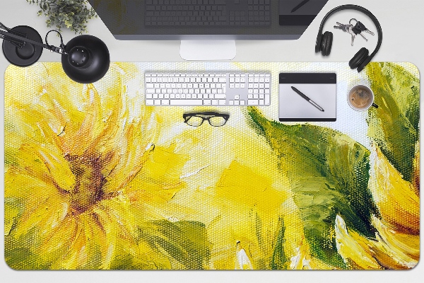 Protector de escritorio Girasoles