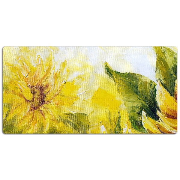 Protector de escritorio Girasoles