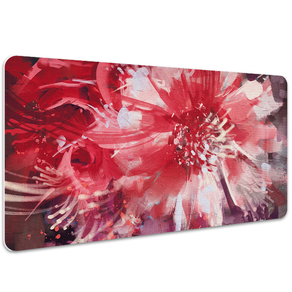 Protector de escritorio Flor roja