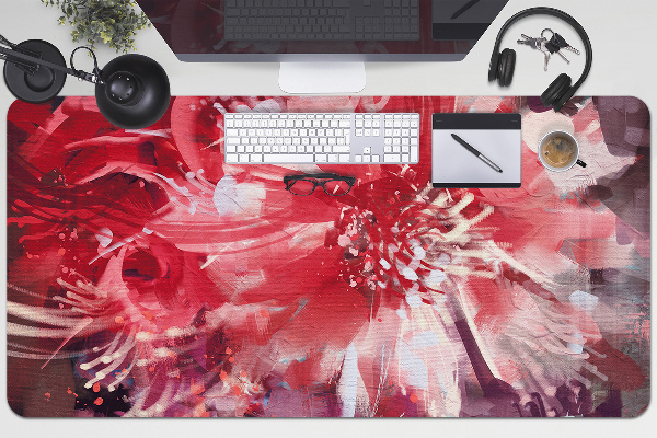 Protector de escritorio Flor roja